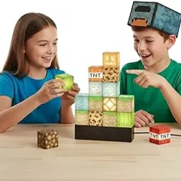 Drumstone (𝐒𝐩𝐞𝐜𝐢𝐚𝐥 𝟏𝟓 𝐘𝐞𝐚𝐫𝐬 𝐖𝐚𝐫𝐫𝐚𝐧𝐭𝐲 Light-Up Building Blocks for Kids – 16 Multicolor Rearrangeable Lamp Blocks, Creative Learning Toy, Safe & Educational, Fun STEM Play-picture-25