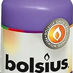 Bolsius Pillar Candle 80x48 mm| Ultra Violet| 15 Hour Burn| Natural Vegan Wax| No Palm Oil| Clean Flame, Minimal Soot| Unscented Decorative Candle| Imported from Poland|-picture-28