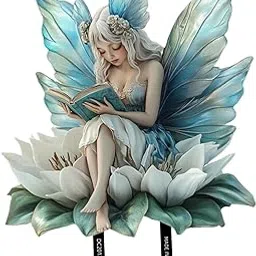 TRENDIVIBE Fairy Garden Stake Decor Sturdy Art Decorative for Garden Pathway Flower Bed 255X258m-picture-24