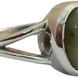 Venus Gems Gallery Cat Eye Stone Ring 5 Carat Lahsuniya Stone Original Certified Chrysoberyl Cats Eye Gem Natural Vaiduryam Ketu Stone Silver Ring Kanak Khet Chandi Ki Anguthi 5.5 Ratti for Men Women-picture-11