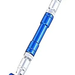 Vibration Handlebar Cross Bar Steering Wheel Strength Handle Lever Universal for All Bikes Pack of 1 (Blue)-picture-30