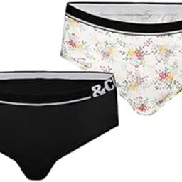 &circus Women's Puresoft Bare Hipster | Mid Rise Panties for Women Seamless Underwear Women 2pk-picture-10