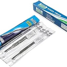 Tata Agrico Slim Taper Saw File – 150 mm, Pack of 10 Files, Grey | Steel Files | Machinist Files | Hand Tools-picture-29