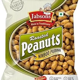 Jabsons Roasted Nimboo Pudina Peanut - 140gm | Jumbo Bharuchi Peanuts | Premium Roasted Moongfali | Ready to Eat Healthy Snacks| Gluten-Free Anytime Nuts For Healthy Snacking-image-23