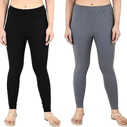 Ankle Length Leggings, Pack of 2-picture-45