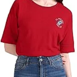 u.s. polo assn. Women's Floral Regular Fit T-Shirt-picture-27