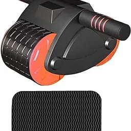 bnf® Abdominal Roller Wheel with Mat Double Wheels Body Building Workout Orange | Fitness, Running & Yoga | Fitness Equipment & Gear | Abdominal Exercisers-picture-33
