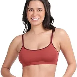 envie 1008 Non-Wired Non-Padded Full Coverage Beginners,Teenagers Slip-on Bra, Everyday Girls Bra, Super Soft Fabric with Adjustable Straps - 200 GSM Modal|Spandex, Label Free Comfort Bra-picture-34
