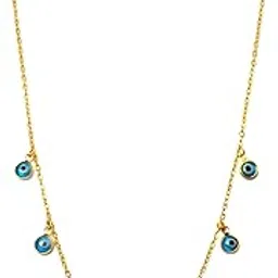 jhb Evil Eye Necklace Turkish Blue Evil Eye Necklace for Women And Girls-picture-27