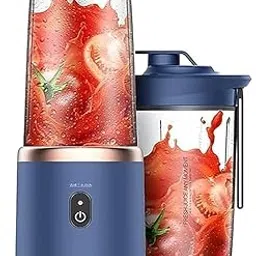 Portable Juicer Blenders For Smoothies And Juices, USB Rechargeable Mini Juicer Bottle Mixer Shake Maker Machine With 1800Mah Rechargeable Battery, Smoothie Blender With-picture-47