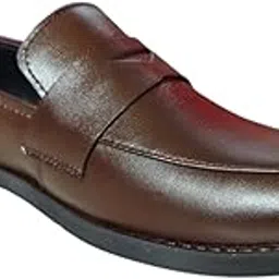 upheave Genuine Leather Loafers for Men | Slip-on Shoes | Durable | Cushioned Footbed | Formal/Office Wear | Trendy and Stylish-picture-13
