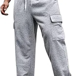 trillion Men's Cargo Track Pant for Men (Cotton Blend | Loose Fit)-picture-46