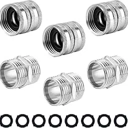 Raincovo Garden Hose Adapter, 3/4 Inch GHT image 1