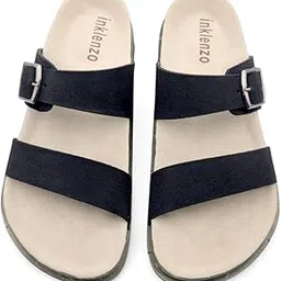 inklenzo Women’s Casual single Buckle Slippers – Stylish, Comfortable, Lightweight, Wear Slides-picture-17