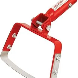 Global Nature Agro Heavy Duty Manual Weeder for Agriculture Stirrup Hoe 3.5 Inch | Krishi Tool for Soil Weeding with Sharp High Steel Blade | Hand Weeder for Agriculture Tool for Farmers & Gardeners-picture-10