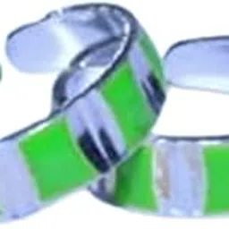 shree emporium 925 Sterling Silver Toe Rings Pair | Size Adjustable | Gift for Women and Girls-picture-31