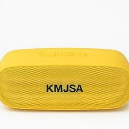 KMJSA Portable Bluetooth Speaker - Wireless Stereo Sound,Deep Bass, 5H Playtime, Built-in Mic, for Indoor & Outdoor Use (Yellow)-picture-51