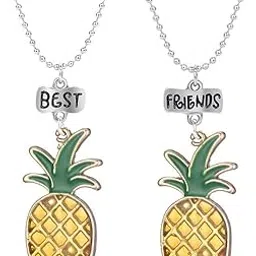 mjartoria BFF Necklaces for 2 Best Friend Necklaces-Girls Boys Pendant Necklace Best Buds Cute Avocado with Heart Friendship Necklaces Set-picture-31