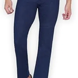 dais Straight Fit Stretchable Dark Blue Jeans for Men-picture-28