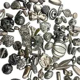 ANI Accessories 25 pcs Vintage Assorted metal Charms For Bracelets Pendant Kit Bracelet Jewelry Making DIY Crafts (big)-picture-27