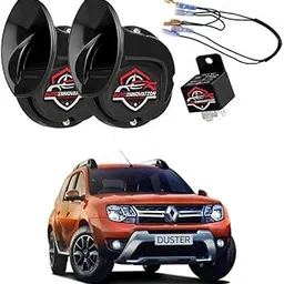 AUTOINNOVATION 12V Snail Electric Car Horn - Ultra Loud Air Horns for Scooters, Bikes, Trucks, and Vans (Pack of 2)-picture-37