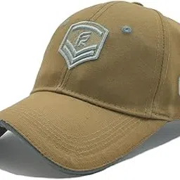 FASHER Fashionable 3D Embroidered Cotton Adjustable Baseball caps for Men | Stylish | Stylish FR Baseball Caps for Men | Embroidered Cotton | Adjustable Strap | for Men-image-0