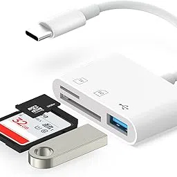 USB C SD Card Reader, Memory Card Reader, SD Card Reader for iPhone 15/Laptop, Type C SD Card Reader for Galaxy, Android Devices and More Type Devices-image-76