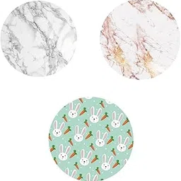 Merishopp 3X 120cm 48" Diamater Waterproof Non-Slip Round Table Cover Tablecloth Decor-picture-32