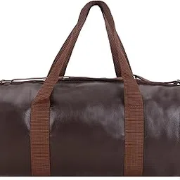 risen style Polyester Duffle/Gym Bag/Shoulder Bag for Men & Women (Brown)-picture-52