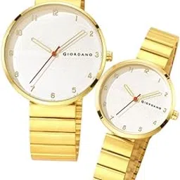 Analog Couple Watch Set – Elegant Dial with Stainless Steel Strap – His & Hers Matching Watches – Minimalist Unisex Design-image-10