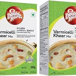 Double Horse | Payasam | Vermicelli Kheer Mix 300g x 2 Pkts| Sevai Kheer Mix | Semiya Kheer mix |Export Quality | 25 Minutes Instant-picture-33