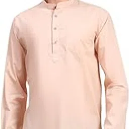 skavij Men's Long Sleeve Short Tunic Ethnic Wear Cotton Kurta-picture-31