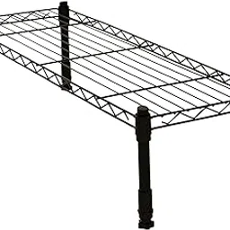 STORACK-Microwave Oven Stand For Kitchen/Oven Stand/Kitchen Counter Top Stand/Spice Rack/Pot Stand/Multi purpose Stand For Home And Office, With FREE Shelf liners Size -10X24X6 Inch, Black-picture-15