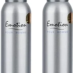 Rasasi Rasasi Emotion Pour Homme Deodorant 200ml Pack Of 2, 200 ml (Pack of 2)-picture-12