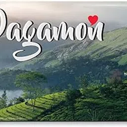 PEACOCKRIDE Love Vagamon I Kerala I Souvenir I Travel Memories I Fridge Magnet (Multicolor, 75mm)-picture-25