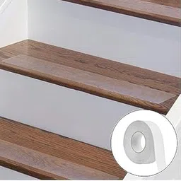 YAVRIXZ Heavy Duty Anti Slip Tape, Anti-Skid Tape For Stairs Grip Tape Waterproof Clear Tape, Non-Slip Safety Friction Tape Reduce The Risk of Slipping for Home, Commercial & Industrial Use, Stairs, Ladders, Bathroom white 5CM X 5M (anti skid white tap)-picture-35