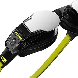 FORM Smart Swim 2 pro Goggles, Black, Digital Display with Real-Time Metrics, Heart Rate Monitor, Pool and Open Water Tracking, Compatible with iOS and Android-picture-16