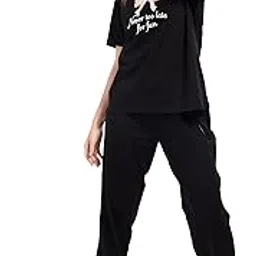 weet Night Suit for Womens Printed Cotton Night Dress of Top and Pyjama Set 212-picture-54