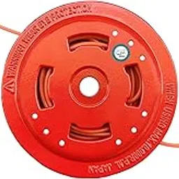 SADAIV NIPUN Universal Round Type Tap & Go Agricluture Grass Cutter Red Outdoor Equipment Compatible for All Types Brush Cutter Machine Size-12X12X2Cm Wt-250Gr(Red)-image-8