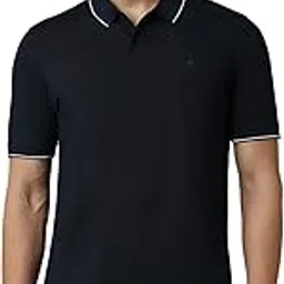 louis philippe Men's Cotton Regular Fit Solid Added Stretch for Comfort T-Shirt-picture-30