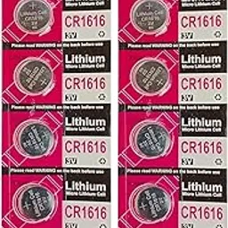APNA KANHA® Micro Lithium CR1616 Cell Suitable for car Key, Remotes, Toys, Watch etc. Battery (Pack of 10)-image-34
