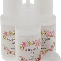 Fashion My Day 3 Pieces Epoxy UV Resin Color Dye Colorant Liquid Pigment Material White-image-96