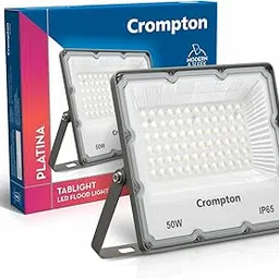 Crompton TabLight | Outdoor Waterproof LED Flood Lights | 50W | IP 65 | Cool White | Pack of 1 | Wide Beam Angle | BIS Approved | for Garage, Parking, Shops & Outdoor Lighting (2 Years Waranty)-picture-13