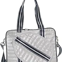 STYLEHEAVEN Pickleball Bag Professional Outdoor Sport Bag Pickleball Racket Storage Bag White Black Gray|Sporting Goods|Tennis & Racquet Sports|Tennis|Bags-image-46