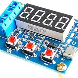 xcluma 1.2V 12V 18650 ZB2L3 Li-ion Lithium Battery Capacity Tester + Resistance Lead-acid Battery Capacity Meter Discharge Tester, Battery Powered-picture-16