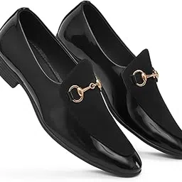 shuan Patent Leather Formal Mocassins for Men-picture-41