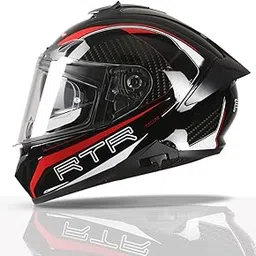 TVS Racing Hurricane Series Full Face Dual Visor Helmet for Men | Premium Bike Helmets with ABS Shell | Quick Release System | Aerodynamic Design | ECE, DOT & ISI Certified-picture-28