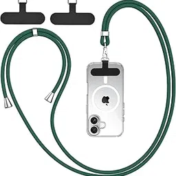 Tobfit Nylon Phone Lanyard + 2PCS Replacement Sticker Patches Tab, Adjustable Neck Strap With Pads for Most Smartphone-picture-12