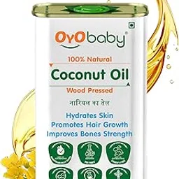 OYO BABY Massage Oil 100% Pure & Natural Coconut Baby Oil 200ml | Faster Physical Growth for Stronger Bones and Muscles | Wood Pressed Baby Hair Oil-picture-22