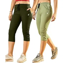 modeve Women Solid Cotton Blend Capri for Summer|| Summer Wear-picture-46